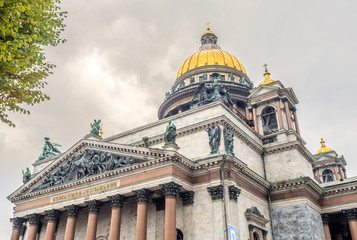 Architecture builidng of St. Isaac's Cathedral, Russia