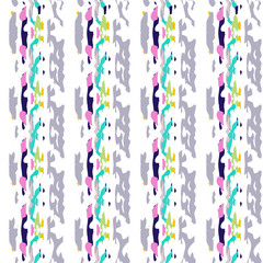 ikat seamless geometric pattern shibori