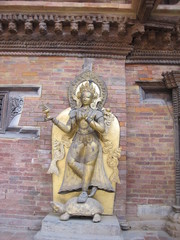 Obraz premium Durbar Square, downtown Patan, Nepal