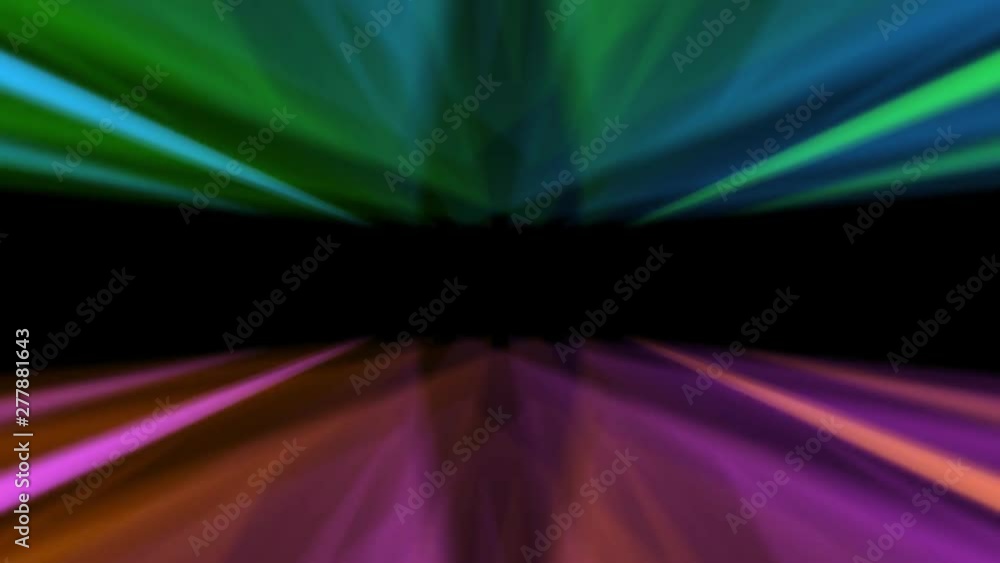 Wall mural abstract background lights rotating seamless loop motion graphics for logo animation new quality tec