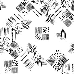 Element skin modern hand in sketch style. Line pattern. Retro style. Simple vector illustration. Vector business illustration.