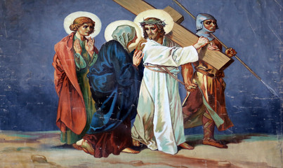 4th Stations of the Cross, Jesus meets His Mother