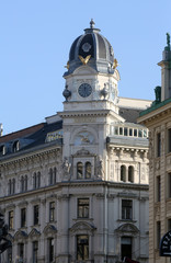 Fototapeta na wymiar Generali building Spiegelgasse in Vienna, Austria 