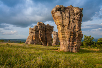 Mor Hin Khao, the stone henge of Thailand at Chaiyaphum province.