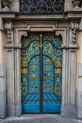 Incredible doors in the Wroclaw University building. Poland © Shyshko Oleksandr