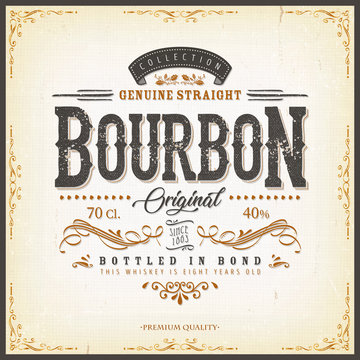 Bourbon Label Images – Browse 11,280 Stock Photos, Vectors, and Video