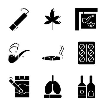 Tobacco Icons Pack