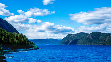 Tinnsjå, tinnsjo norweskie jezioro, góry skandynawskie