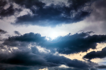 Cloudscape with a Light