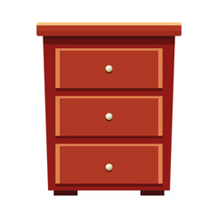 House wooden drawer furniture cartoon