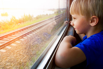 Child in the Train