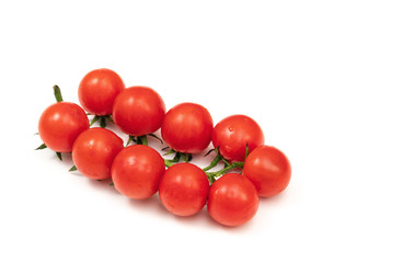 tomatoes isolated on white background