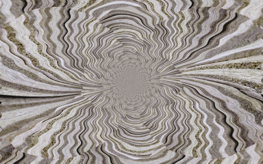 color graphic abstraction in a kaleidoscope