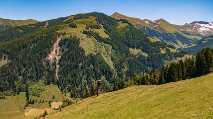 Beautiful alpine view at Rauris, Salzburg, Austria