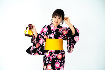 浴衣の女性