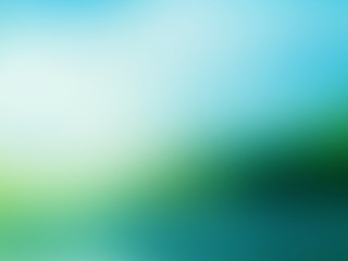 光と空と緑