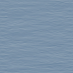 Obraz premium Marine Wavy Seamless Pattern