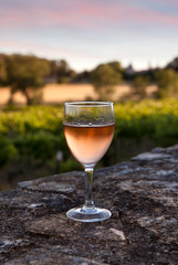 glass of wine