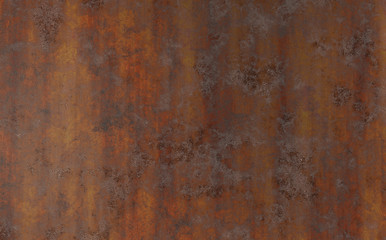 oxidized corroded rusty aged metal 