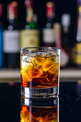 classic cocktail negroni blur bar