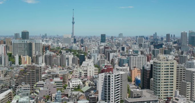 Tokyo skytree cityscape