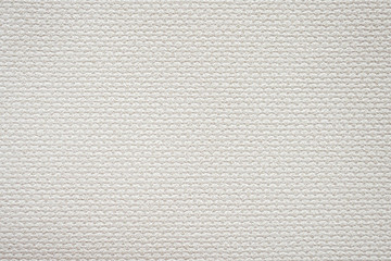 White canvas fabric texture background