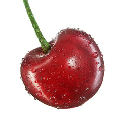 cherry  isolated on white background