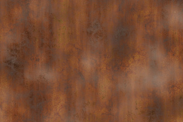 oxidized corroded rusty aged metal