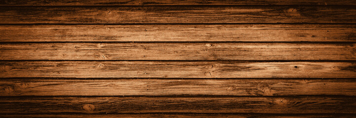 alte braune dunkle rustikale Holztextur - Holz Hintergrund Panorama Banner lang