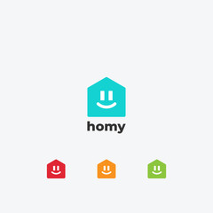 Simple Modern House Logo Design