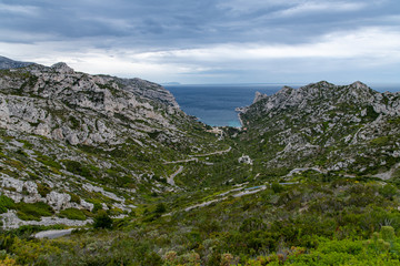 Fototapeta na wymiar Calanques National Park, Provence, France