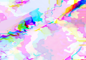 Abstract background with vibratn colorful ripple