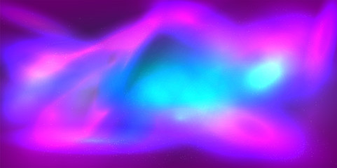 Cosmic Galaxy Background with nebula, stardust and bright shining stars. vector abstract illutration.