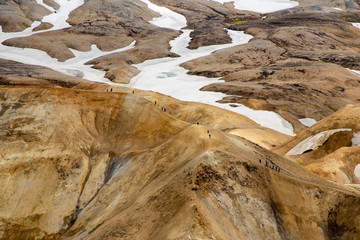 Geothermal area of Kerlingarfjöll 