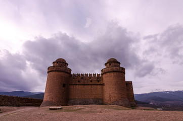 Calahorra castle, located in the region of Guadix (Granada) Spain