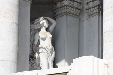 Escultura que se encuentra en el Palacio de Bellass Artes