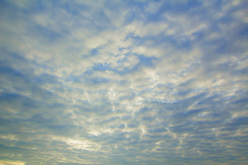 Background sky morning cloud ,Bright in Phuket Thailand