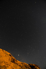 Starry Night in Wadi Rum