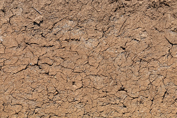 Old Weathered House of The Mud Wall