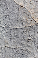 Old Weathered White Painted House of The Mud Wall