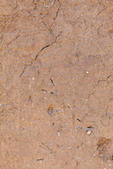Old Weathered House of The Mud Wall