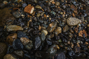 Background rock on ,Near Ton Kloi Waterfall at Ban Siam,Ranong,Thailand. Used in editing.Create a graphic, creative
