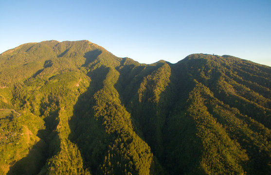 ungaran mountain slope indonesia