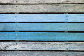 Wood old soft Background Texture near sea  Abstract blue tone