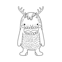 fairytale monster character icon