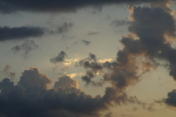 Brilliant Sunset with Clouds