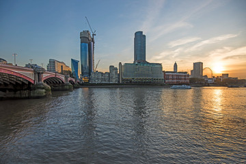 Fototapeta Londyn- panorama miasta. obraz