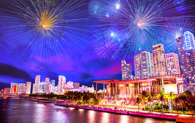 Miami Downtown  Firework