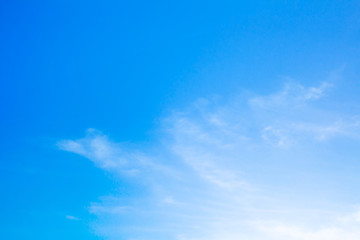 Background sky Cirrus 6,000 - 8,000 meters from the ground,Bright in Phuket Thailand.