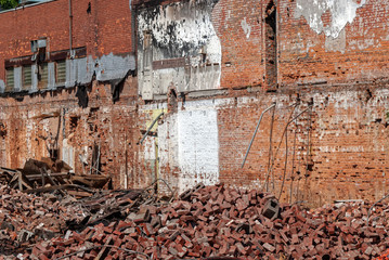 Demolishing Old Factory